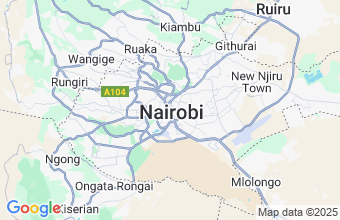 Map of Nairobi