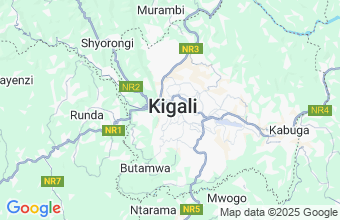 Map of Kigali