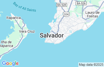 Map of Salvador
