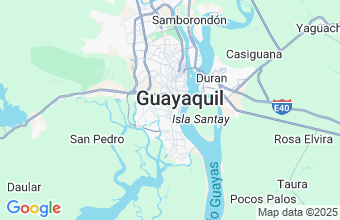 Map of Guayaquil