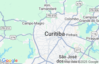 Map of Curitiba