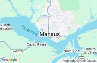 Map of Manaus
