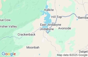 Map of Via Jindabyne