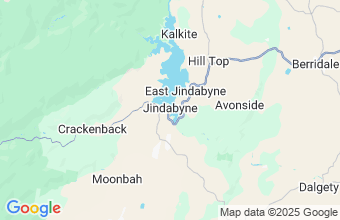 Map of Jindabyne
