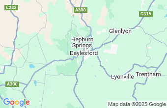 Map of Daylesford