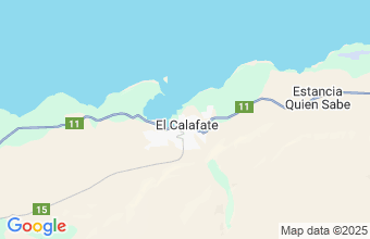 Map of El Calafate