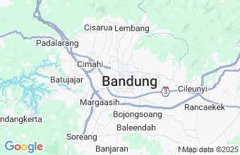 Map of Bandung