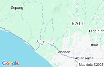 Map of Bali