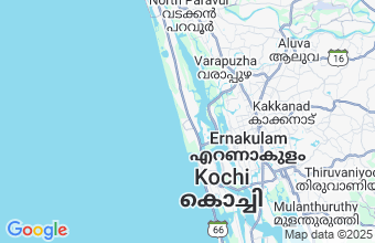 Map of Cochin