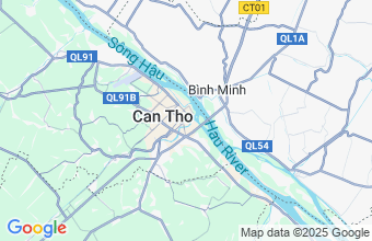Map of Can Tho