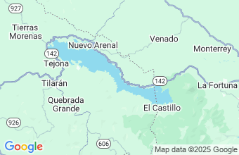 Map of Arenal