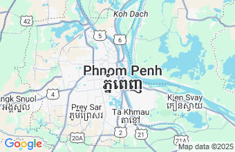 Map of Phnom Penh