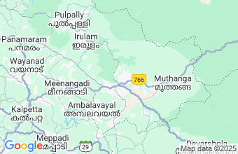 Map of Sulthan Bathery