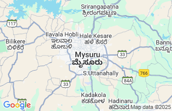 Map of Mysore