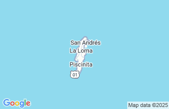 Map of San Andres Isla