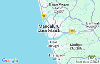 Map of Mangalore