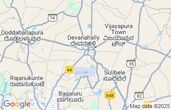 Map of Devanahalli