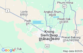 Map of Siem Reap