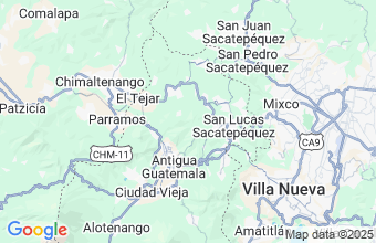 Map of Sacatepequez
