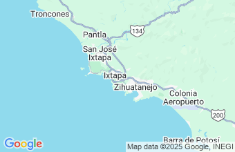 Map of Ixtapa