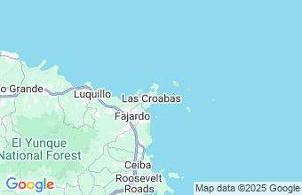 Map of Las Croabas