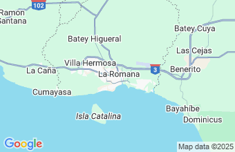 Map of La Romana