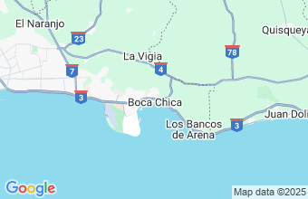 Map of Boca Chica