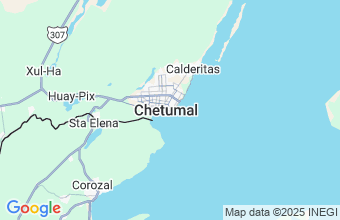 Map of Chetumal