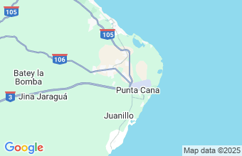 Map of Cap Cana