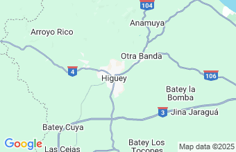 Map of Higuey