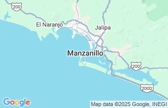 Map of Manzanillo