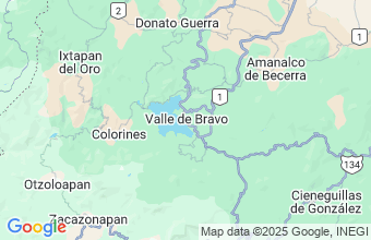 Map of Valle De Bravo