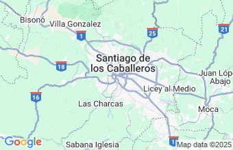 Map of Santiago