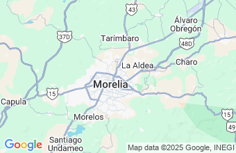 Map of Morelia