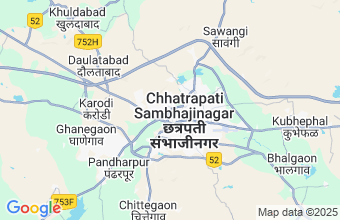 Map of Aurangabad