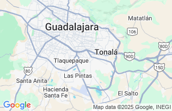 Map of Rincon de Guayabitos