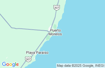Map of Puerto Morelos