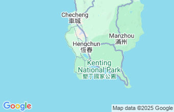Map of Hengchun