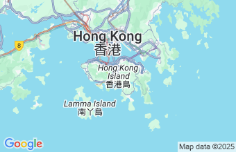 Map of Hong Kong Island