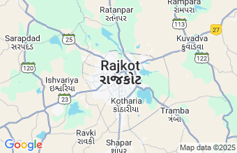 Map of Rajkot