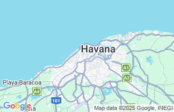 Map of Havana