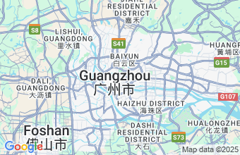 Map of Guangzhou City