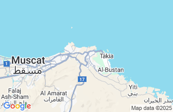 Map of Muscat