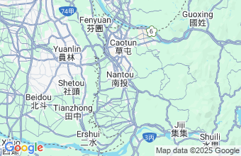 Map of Nantou