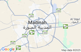 Map of Madinah