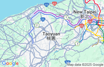 Map of Taoyuan