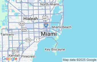 Map of Miami