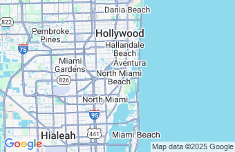 Map of North Miami Beach
