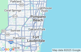 Map of Lauderdale By The Sea