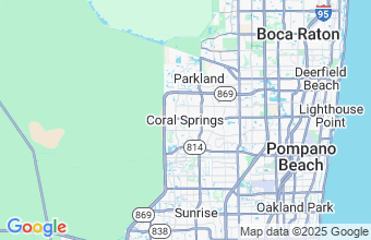 Map of Coral Springs